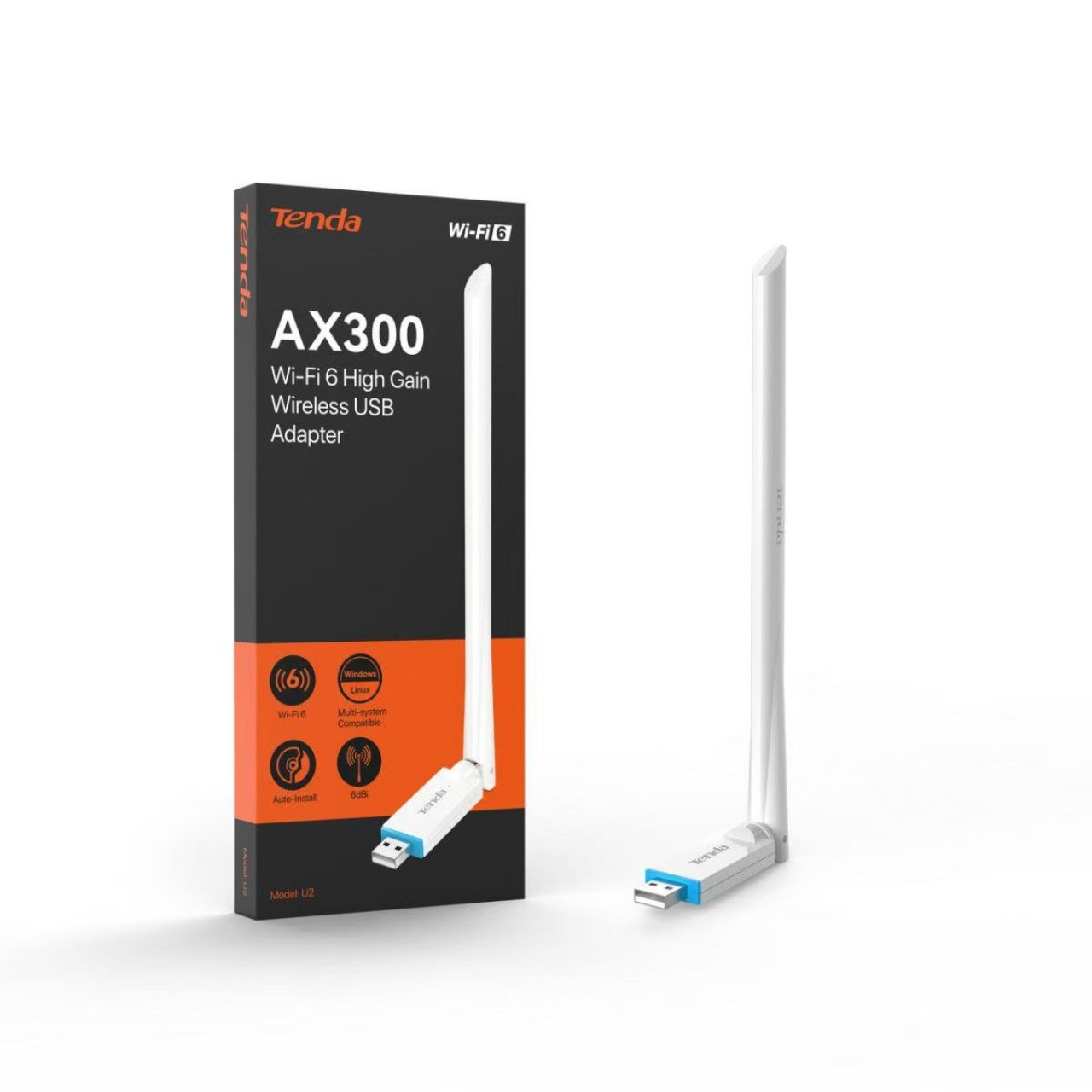 腾达USB无线网卡AX300 WiFi-6 (U2)