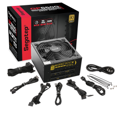鑫谷GP850G爱国版全模组金牌电源静音电源额定750w台式机电脑电源