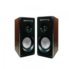 好音质天生一对030木质USB音响 台式机电脑笔记本音箱 迷你低音炮